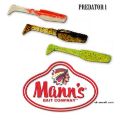 Виброхвост Manns Predator 1 ( упаковка 20 штук )