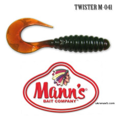 Твистер Manns модель M-041 ( упаковка 20 штук )