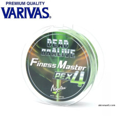 Шнур Varivas DorA Finesses Master PE X4 #0,4 диаметр 0,104мм размотка 150м зелёно-салатовый