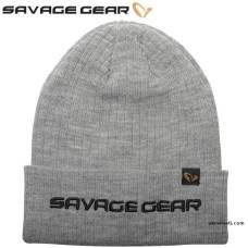 Шапка Savage Gear Fold-Up Beanie One Size Light Grey Melange