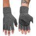 Перчатки Simms Wool Half Finger Glove Steel