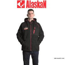Куртка с капюшоном флисовая Alaskan Black Water X размер XXL цвет черный