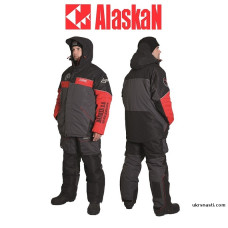 Костюм зимний Alaskan Dakota 2.0 размер XS цвет красный/серый/черный 