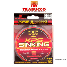 Леска монофильная Trabucco T-Force XPS Sinking Plus размотка 150м тёмно-коричневая