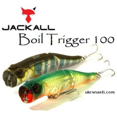 Воблер поверхностный плавающий Jackall Boil Trigger 100 длина 10 см вес 10,2 грамм