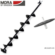 Шнек Mora Ice Arctic Cordless для шуруповёрта с сферическими ножами и адартером 18мм