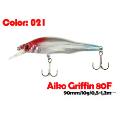 Воблер AIKO GRIFFIN 80F  80 мм  плавающий  021-цвет
