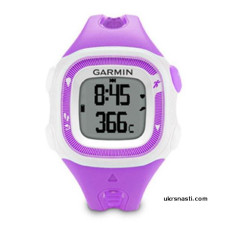 Спортивные часы Garmin Forerunner 15 Violet-White HRM1 с пульсомером