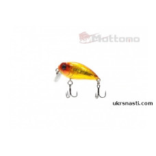 Воблер Mottomo Stalker 36F 3,5 грамм  Плавающий цвет Orange Gold