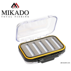 Коробочка для нахлыстовых мушек Mikado UAM-062A размер 13x9x4см Новинка 2020