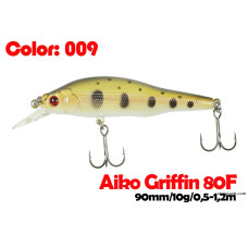 Воблер AIKO GRIFFIN 80F  80 мм  плавающий  009-цвет 