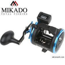 Катушка мультипликаторная Mikado Sea Cod ACTC 30 BL леворучная
