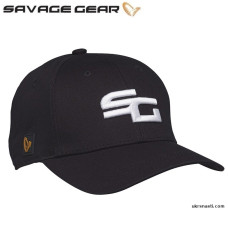 Кепка Savage Gear SG Baseball Cap One Black Ink