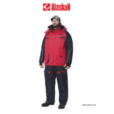 Костюм зимний Alaskan NewPolar Red до -45°С размер XL цвет красный/черный 