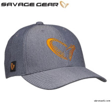 Кепка Savage Gear Classic Jaw Cap One Size Grey Melange