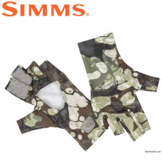 Перчатки Simms SolarFlex SunGlove Riparian Camo