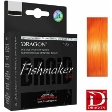 Шнур Dragon Fishmaker v2/Momoi диаметр 0,16мм размотка 135м оранжевый