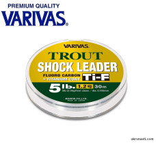 Флюорокарбон Varivas Trout Shock Leader Ti-F размотка 30м прозрачный