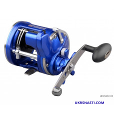 Катушка мультипликаторная Spro Offshore Pro 4300 Blue LH со счетчиком Леворучная