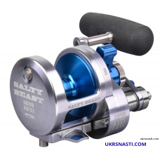 Катушка мультипликаторная Spro Salty Beast Reel 2-Speed 8.000 silver