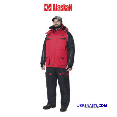 Костюм зимний Alaskan NewPolar Red до -45°С размер 2XL красный/черный 