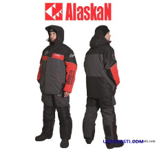 Костюм зимний Alaskan Dakota 2.0 размер XXXL цвет красный/серый/черный 