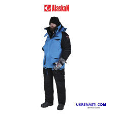 Костюм зимний Alaskan NewPolar Blue до -45°С размер 3XL цвет синий/черный 