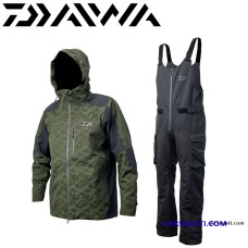 Костюм мембранный Daiwa RJ/RP-30021E Dark Olive/Carbon размер S