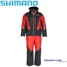 Костюм Shimano Nexus Gore-Tex Warm Suit RB-119T чёрно-красный