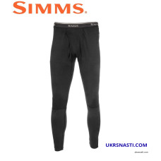 Термоштаны Simms Heavyweight Baselayer Bottom Black размер M