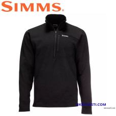 Термореглан Simms Thermal 1/4 Zip Top Black размер L