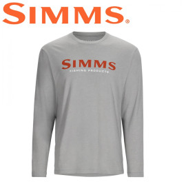 Реглан Simms Logo Shirt LS Cinder Heather