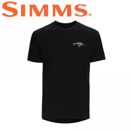 Футболка Simms Square Bill T-Shirt Black
