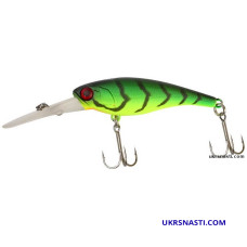 Воблер суспендер Jackall Soul Shad 58 SP длина 5,8 см вес 5,5 грамм цвет craw chartreuse