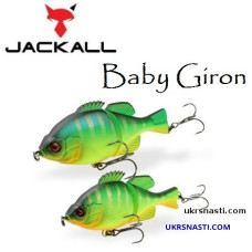 Воблер тонущий Jackall Baby Giron длина 6,1 см вес 7,8 грамм