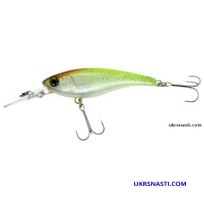 Воблер суспендер Jackall Soul Shad 58SR SP длина 5,8 грамм вес 5,5 грамм цвет chart back glitter