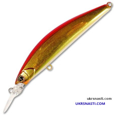 Воблер плавающий Jackall Tricoroll GT 72MD-F длина 7,2 см вес 6,6 грамм цвет haku red & gold