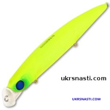 Воблер тонущий Jackall Rada Minnow 114 длина 11,4 см вес 17 грамм цвет matt chartreuse