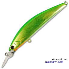 Воблер плавающий Jackall Tricoroll GT 72MD-F длина 7,2 см вес 6,6 грамм цвет flash chartreuse