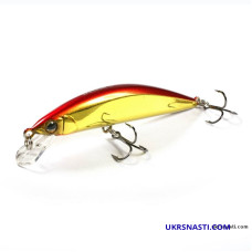 Воблер быстро тонущий Jackall Tricoroll 67HW длина 6,7 см вес 6,3 грамм цвет haku red & gold