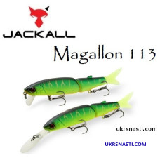 Воблер суспендер Jackall Magallon 113 длина 11,3 см вес 15,2 грамм