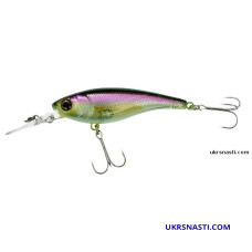 Воблер суспендер Jackall Soul Shad 58SR SP длина 5,8 грамм вес 5,5 грамм цвет ghost wakasagi