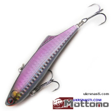 Воблер Mottomo Blade VIB 90S 28 грамм Тонущий цвет King Salmon