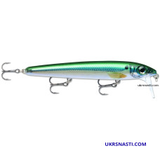 Воблер Rapala BX Waking Minnow 22 грамм плавающий, поверхностный цвет BBH