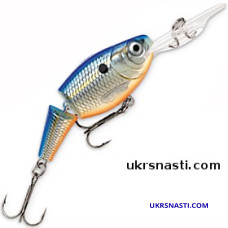 Воблер Rapala Jointed Shad Rap 8 грамм суспендер цвет BSD