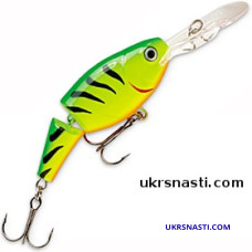 Воблер Rapala Jointed Shad Rap 25 грамм суспендер цвет FT