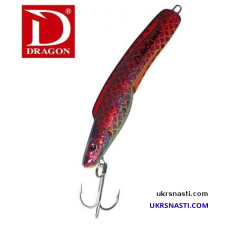 Пилькер Dragon MOLWA holo reflex цвет бордово-красный вес 150 грамм 