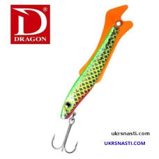 Пилькер Dragon TORSK holo цвет желто-зеленый вес 150 грамм