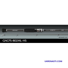 Спиннинг GRAPHITELEADER Corto Nuovo Prototype GNCPS-802ML-HS длина 2,43м тест 1-20 грамм